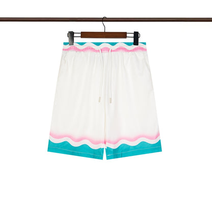Tennis Club Summer Short Sleeve Shirt Shorts Set