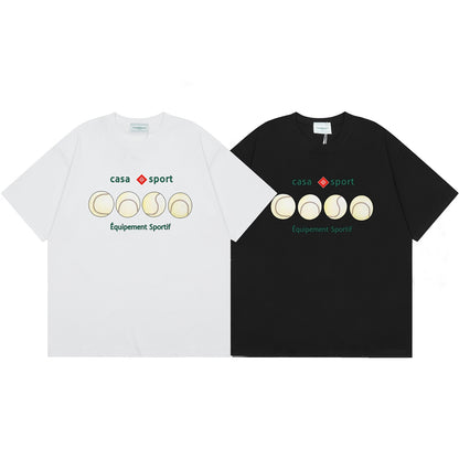 Tennis Club Cotton Short Sleeve T-Shirt