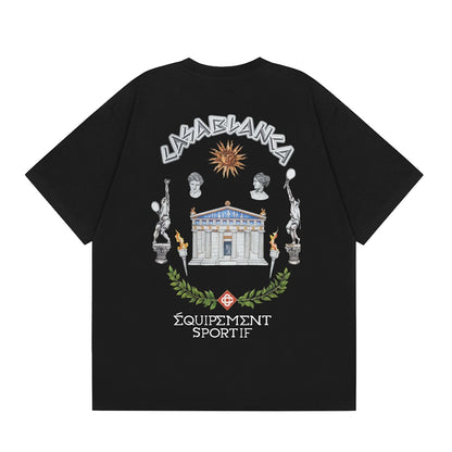 Tennis Club Cotton Short Sleeve T-Shirt