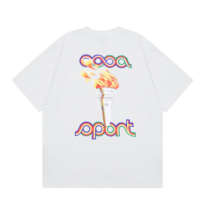 Tennis Club Cotton Short Sleeve T-Shirt