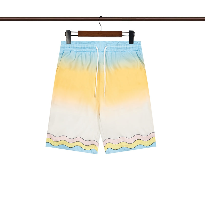 Tennis Club Summer Short Sleeve Shirt Shorts Set