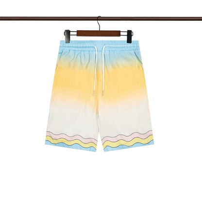 Tennis Club Summer Short Sleeve Shirt Shorts Set