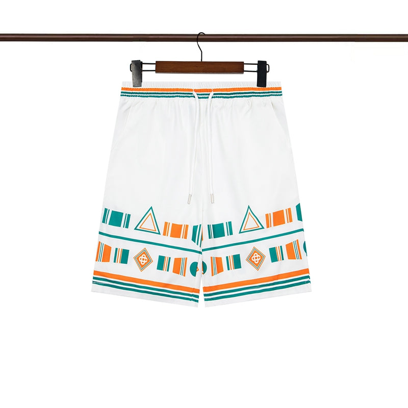 Tennis Club Summer Short Sleeve Shirt Shorts Set