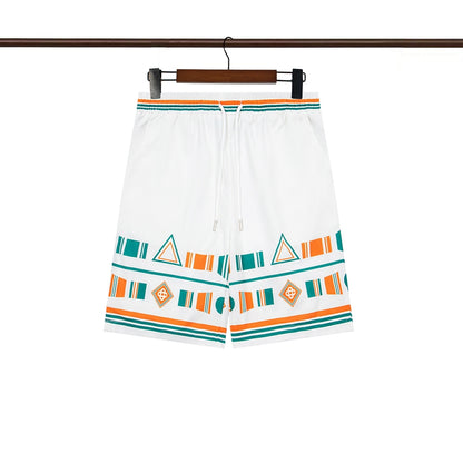 Tennis Club Summer Short Sleeve Shirt Shorts Set