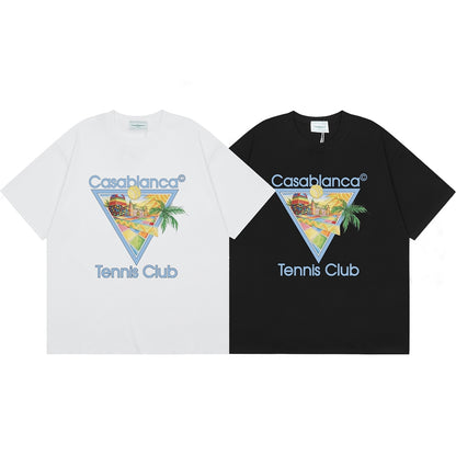 Tennis Club Cotton Short Sleeve T-Shirt