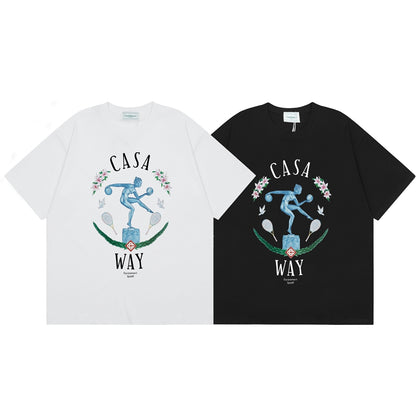 Tennis Club Cotton Short Sleeve T-Shirt