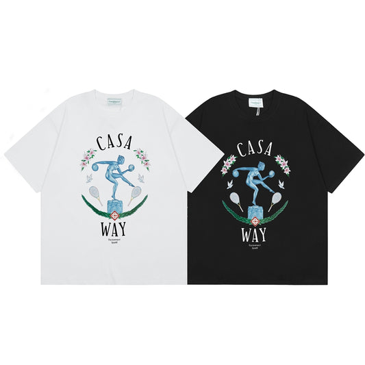 Tennis Club Cotton Short Sleeve T-Shirt