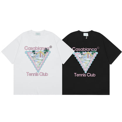 Tennis Club Cotton Short Sleeve T-Shirt